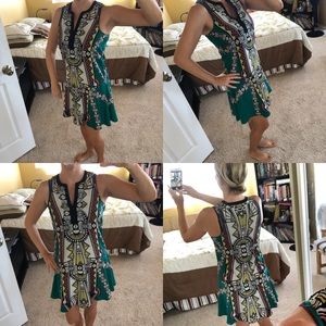 🌟Bar III Art Deco Style Flare Dress 🌟